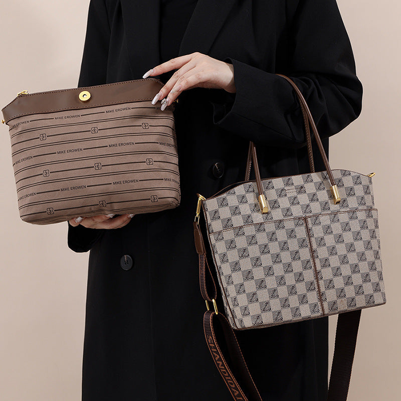 VLOVELAW Women's Foreign Trade Bags This Year's Popular Small Bag Women's Bucket Bag Fashion Special-Interest Portable Shoulder Bag All-Match Messenger Bag
