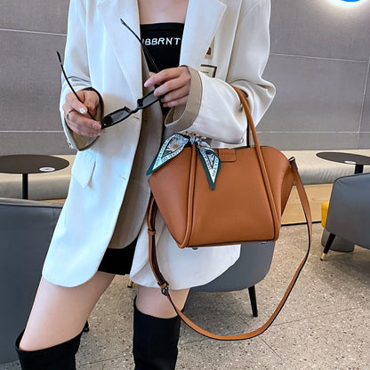 Shell bag New leather mother and child bag first layer TOGO cowhide shoulder handbag fashion women's bag messenger bag 5561
