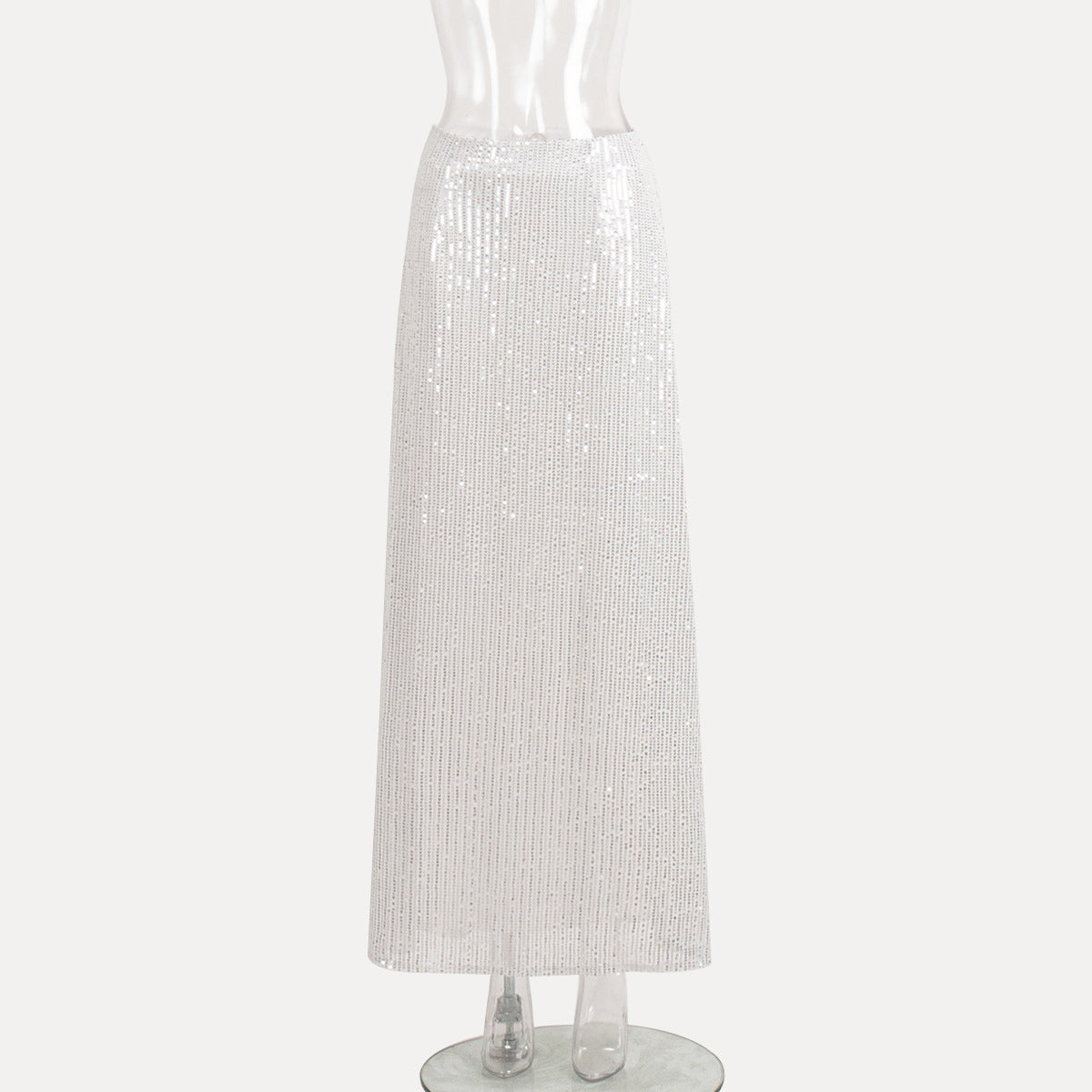 KKBOXLY Cross-border sequined skirt Europe and America New new women's street trend long sexy spice girl sequined skirt