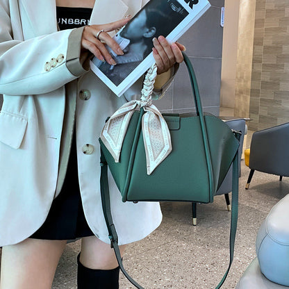 Shell bag New leather mother and child bag first layer TOGO cowhide shoulder handbag fashion women's bag messenger bag 5561