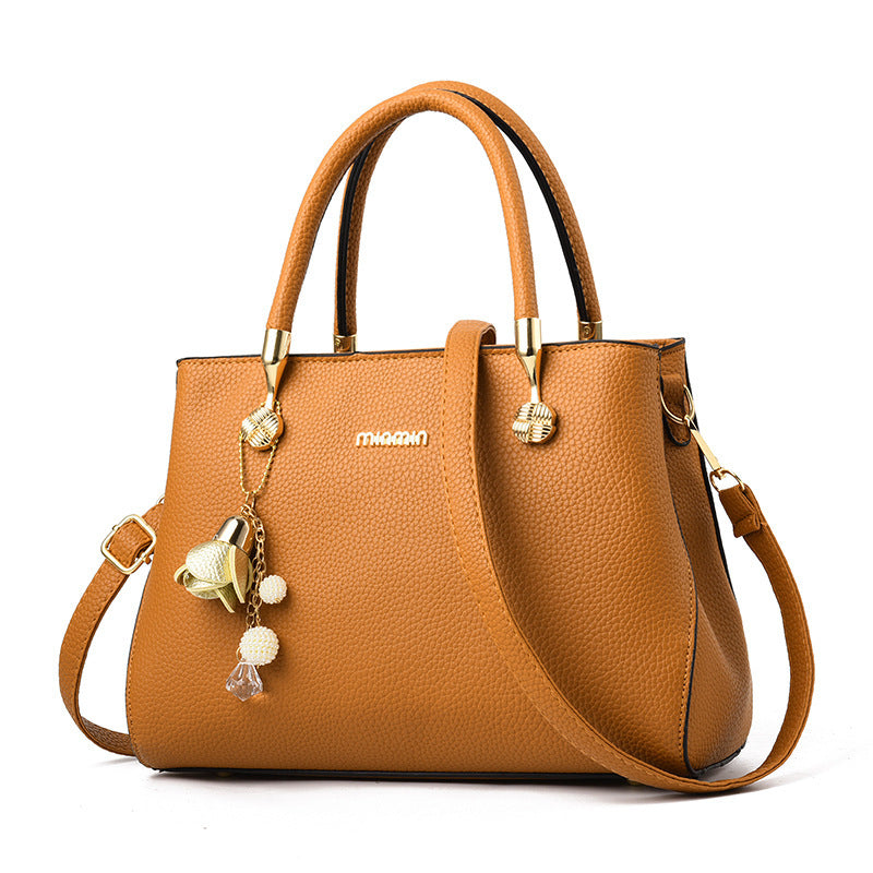 VLOVELAW 2025 Women's bag fashion mother bag women's popular tide Korean version women's bag middle-aged shoulder crossbody handbag simple women's bag