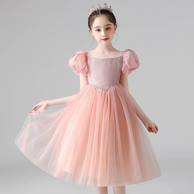 VLOVELAW Best Jane Girls' Dress  New Summer Dress Birthday Princess Dress Children's Full Dress Trendy Princess Dress