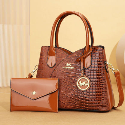 VLOVELAW 2025 Bag popular autumn and winter new retro fashion tote casual soft leather shoulder crossbody large capacity women's bag women's New