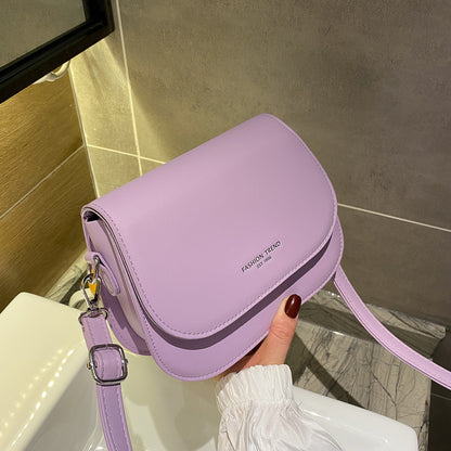 VLOVELAW Saddle Bag Women's Crossbody Bag  New Trendy Girl Summer Simple Fashion Trend Western Style Shoulder Bag for Women