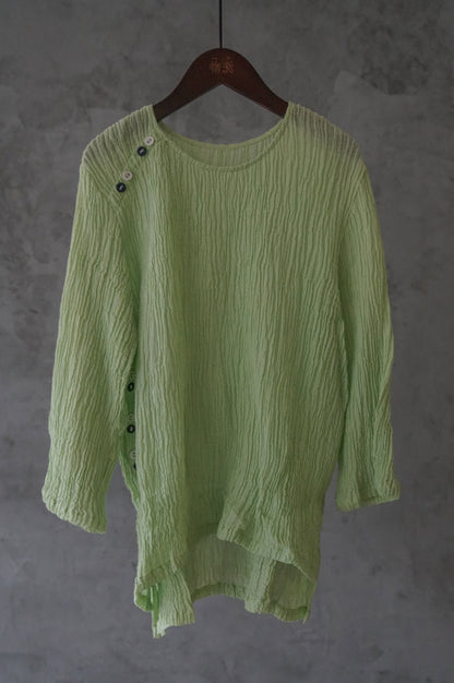 Mihe Special Offer (02) Autumn and Winter Cotton and Linen Shirt/Sweater/Dress/Pants/Cotton Jacket/Jacket -9.17