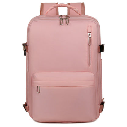 2025 fashion men's backpack high-end sense large-capacity women's backpack trendy backpack travel schoolbag waterproof computer bag
