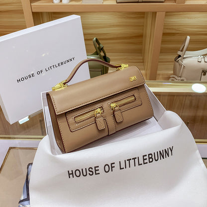 VLOVELAW Spring New Special-Interest Design High-Grade Portable Small Square Bag Retro and Fashion All-Matching One-Shoulder Crossboby Bag