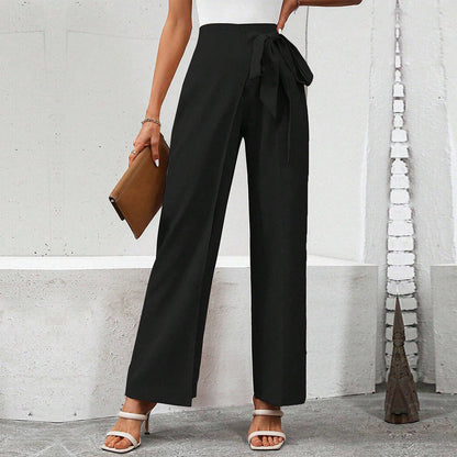 Ameson  New women's clothing versatile intellectual casual pants autumn and winter new high-waisted slim-fitting commuter pants