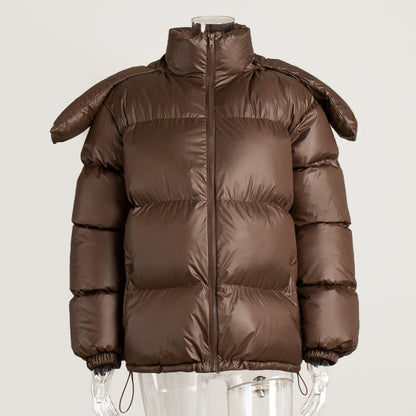 KKBOXLY Cross-border bread clothes women's 2025 style New winter new warm versatile loose cotton-padded jacket thickened jacket cotton-padded jacket