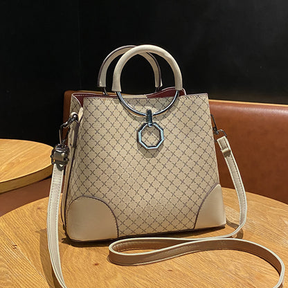 VLOVELAW 2025 Bag Women's popular New Fashion Bucket Bag Textured Handbag Women's Large Capacity One Shoulder Oblique Span Bag Women's Wholesale