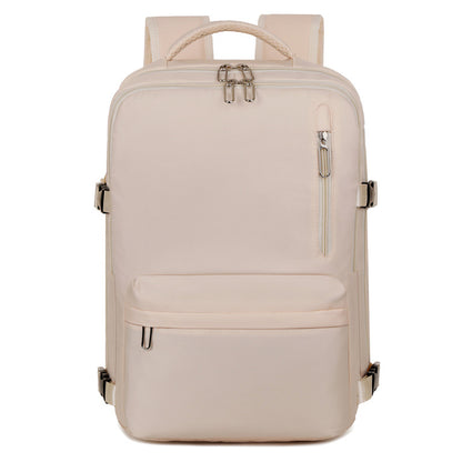 2025 fashion men's backpack high-end sense large-capacity women's backpack trendy backpack travel schoolbag waterproof computer bag