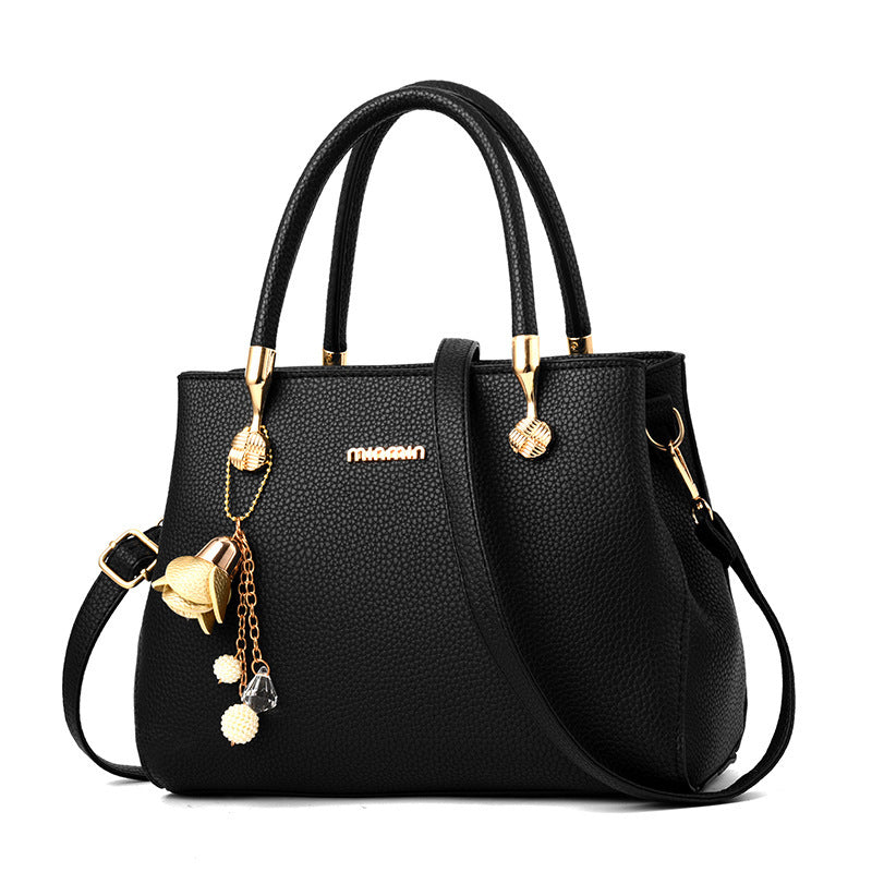 VLOVELAW 2025 Women's bag fashion mother bag women's popular tide Korean version women's bag middle-aged shoulder crossbody handbag simple women's bag