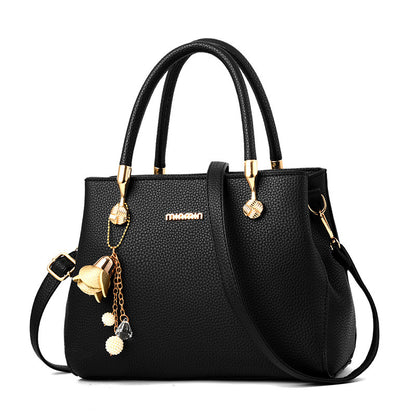 VLOVELAW 2025 Women's bag fashion mother bag women's popular tide Korean version women's bag middle-aged shoulder crossbody handbag simple women's bag