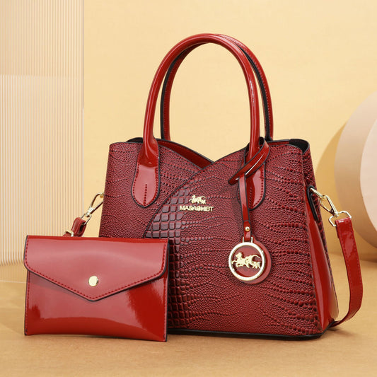 VLOVELAW 2025 Bag popular autumn and winter new retro fashion tote casual soft leather shoulder crossbody large capacity women's bag women's New