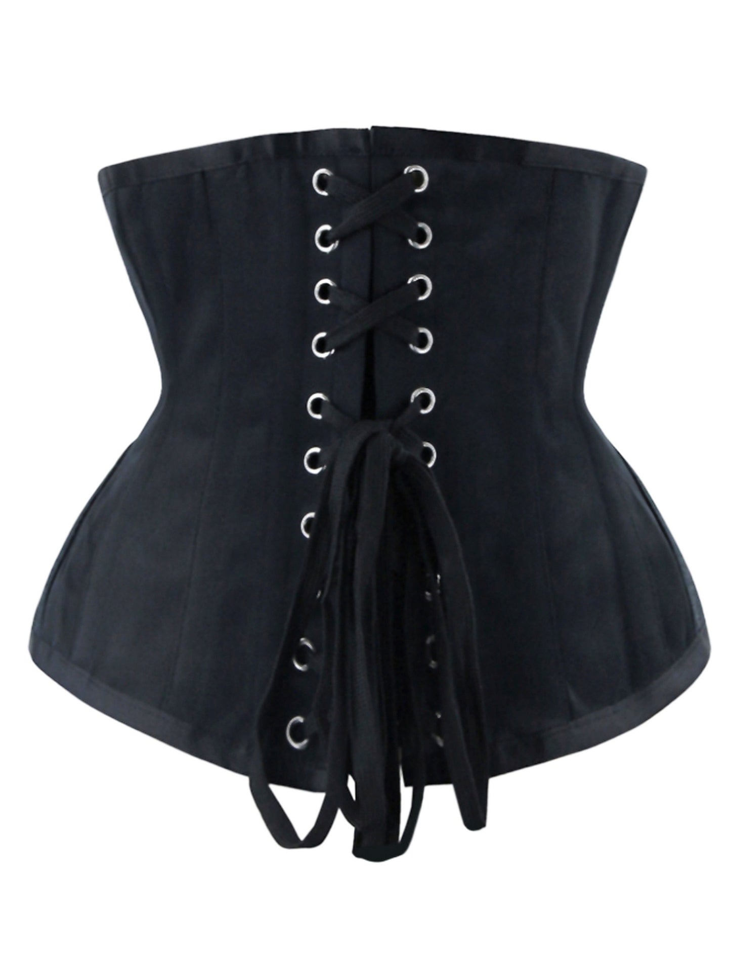 Romantic Retro Charm - Luxurious Jacquard Strapless Corset Bustier with Firm Tummy Control - Adjustable Lace Up Body Shaper for Womens Lingerie Collection