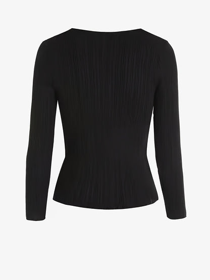 vlovelaw  V-neck Laple Zip Cardigans, Casual Slim Long Sleeve Fall Winter Knit Cardigan, Women's Clothing