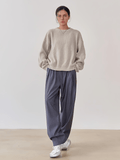 vlovelaw  Solid Ribbed Sweater, Casual Crew Neck Long Sleeve Sweater, Casual Tops For Fall & Winter, Women's Clothing