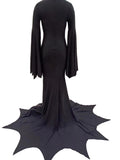 vlovelaw Halloween Floor Length Cosplay Dress, Vintage Asymmetrical Performance Dress, Women's Clothing
