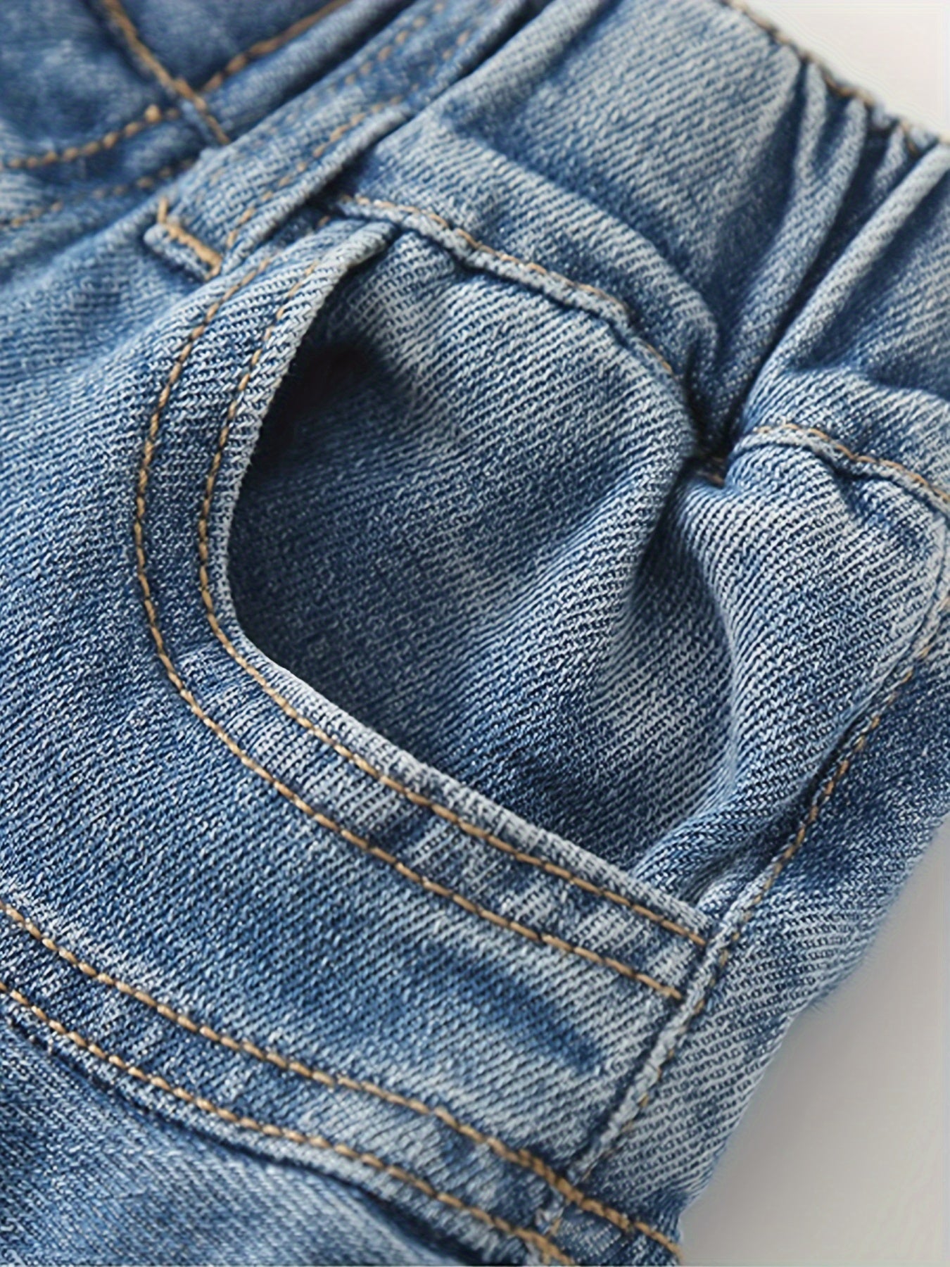 vlovelaw  Trendy Layered Denim Skirt With Pocket Girls Comfy Skirt For Summer
