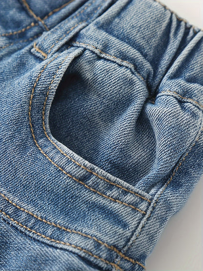 vlovelaw  Trendy Layered Denim Skirt With Pocket Girls Comfy Skirt For Summer