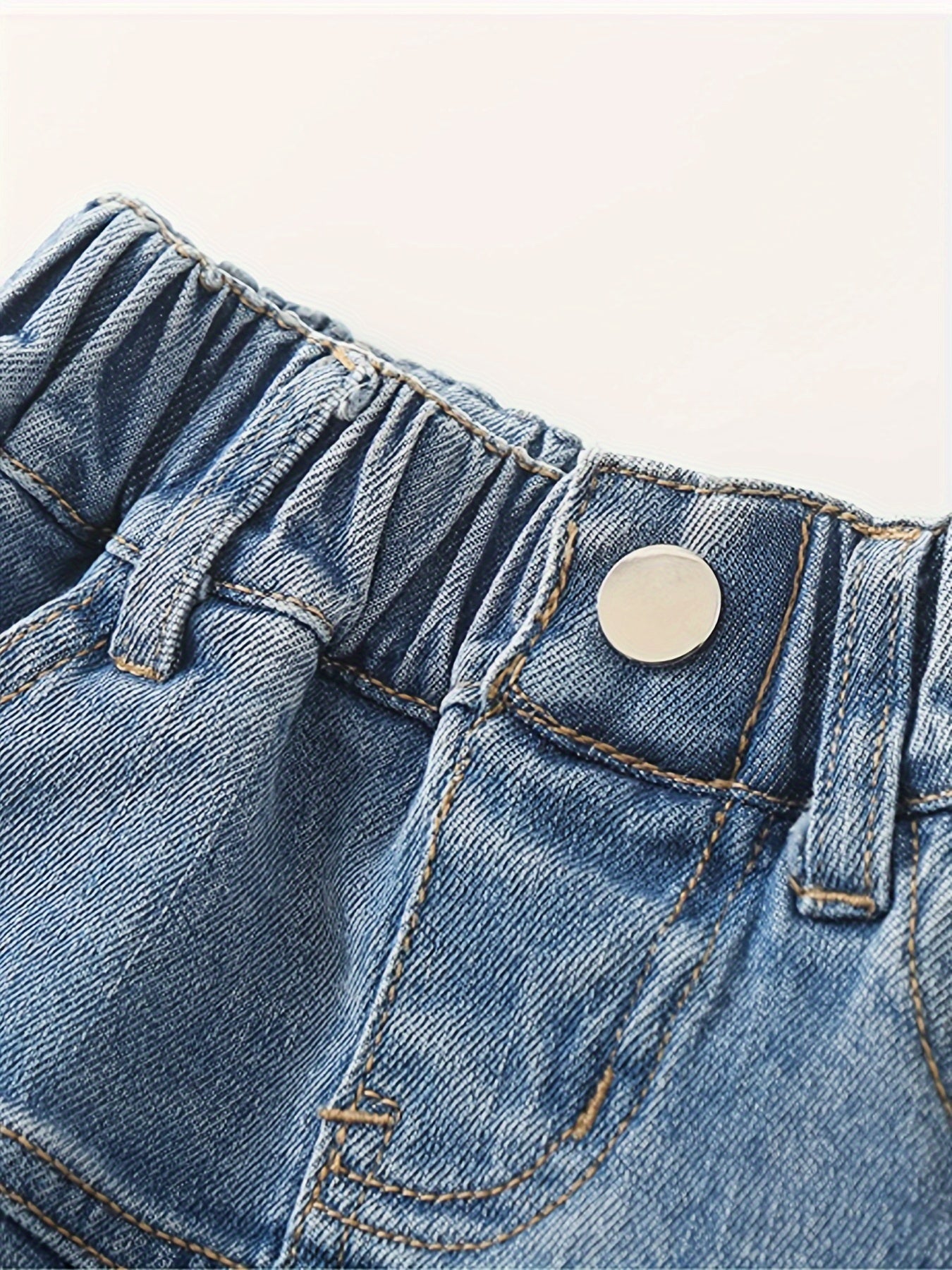 vlovelaw  Trendy Layered Denim Skirt With Pocket Girls Comfy Skirt For Summer