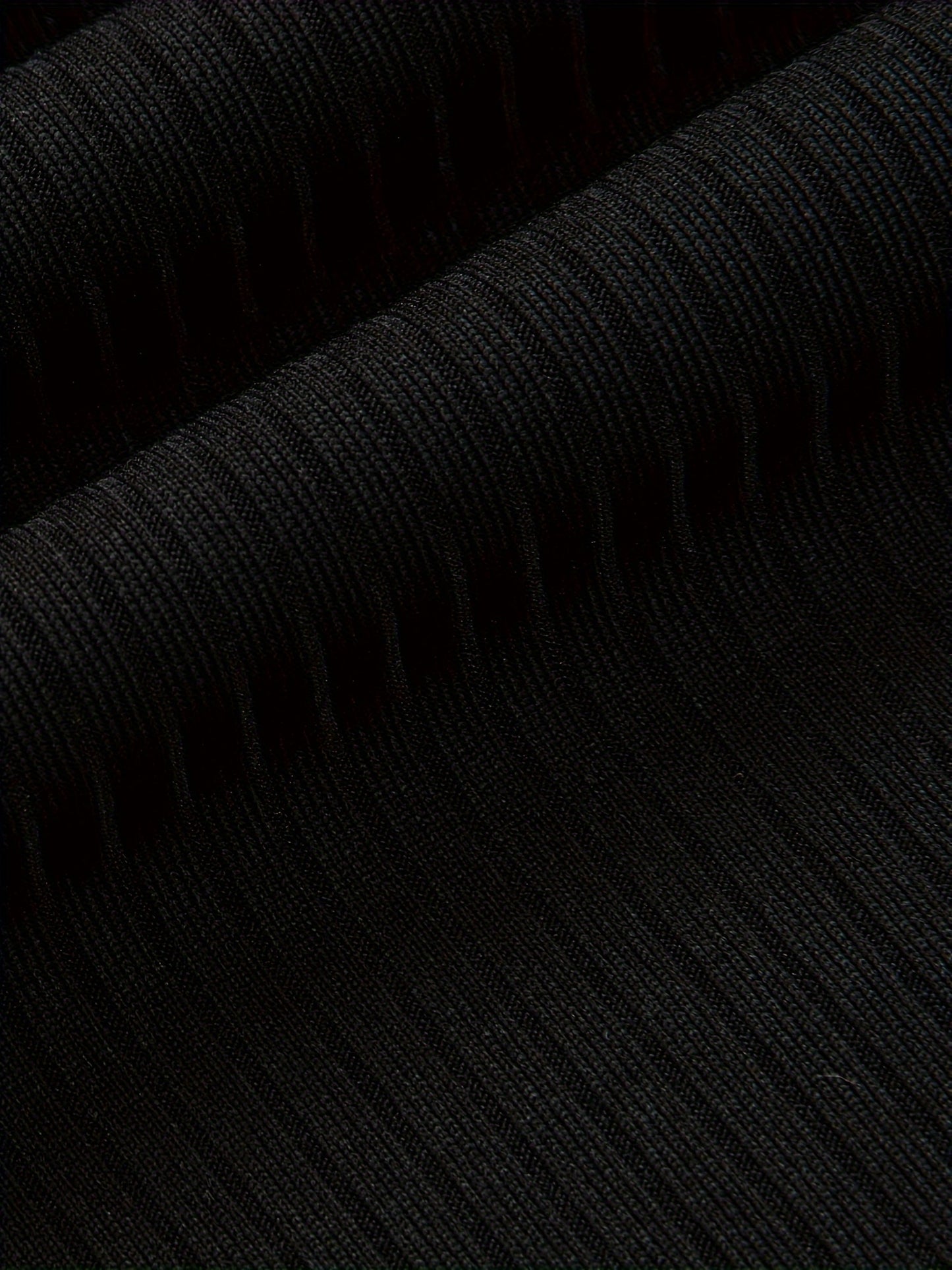 Solid Slim Flare Leg Pants, Casual High Waist Stretchy Rib Knit Pants, Women's Clothing