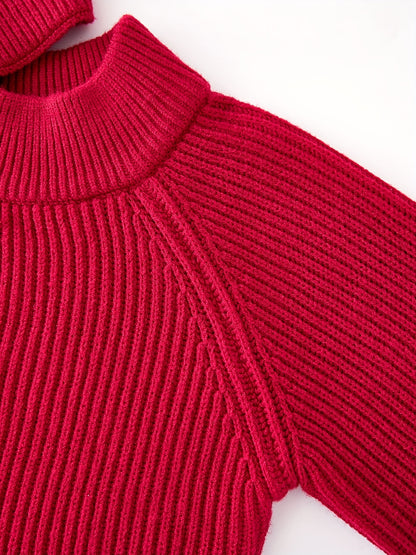vlovelaw  Cut Out Solid Knit Sweater, Casual Criss Cross Long Sleeve Sweater, Women's Clothing