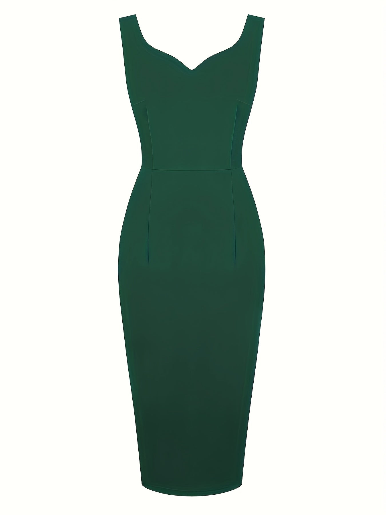 Women's Dress Solid Sweetheart Neck Slim Bodycon Party Dress