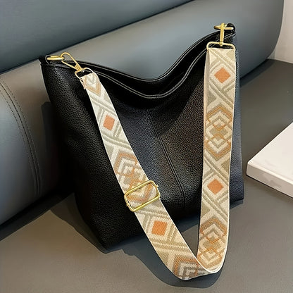 Trendy Vintage Boho Womens Shoulder Bag - Spacious Hobo Style with Crossbody Design - Perfect for Fashion-Forward Ladies