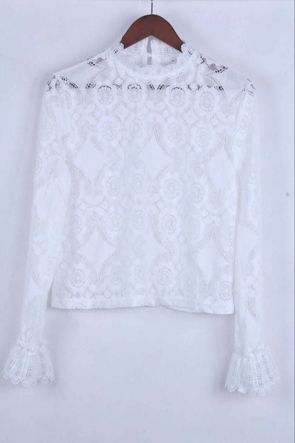 Vlovelaw Solid Lace Tops(2 Colors)
