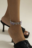 Fashion Daily Patchwork With Bow Anklet