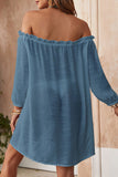 Fashion Casual Solid Split Joint Swimwears Cover Up
