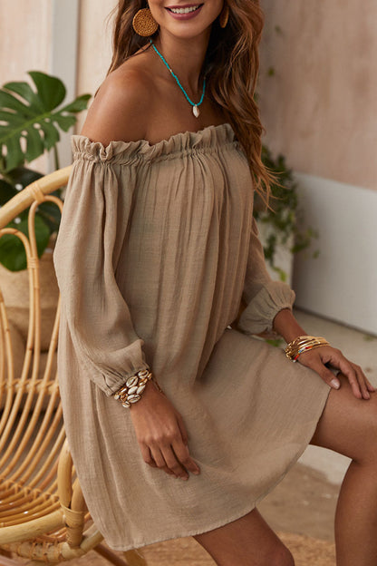 Fashion Casual Solid Split Joint Swimwears Cover Up