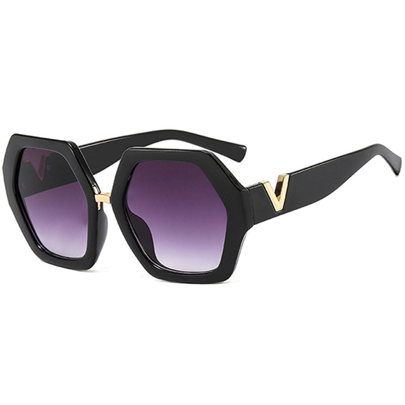 Fashion Casual Solid Patchwork Sunglasses