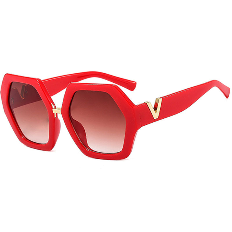 Fashion Casual Solid Patchwork Sunglasses