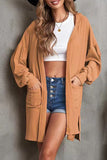 Fashion Casual Hooded Collar Outerwear(4 Colors)