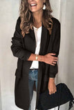 Vlovelaw Solid Color Long Sleeve Tops(5 Colors)