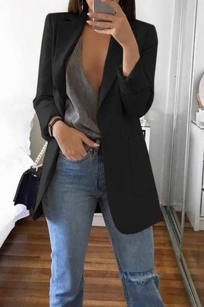 Vlovelaw Stylish Suit with Pocket Outerwear(4 Colors)