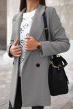 Vlovelaw Solid Color Loose Suit Coat