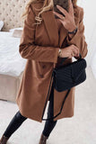 Vlovelaw Solid Color Sexy Coat With Buttons(3 Colors)