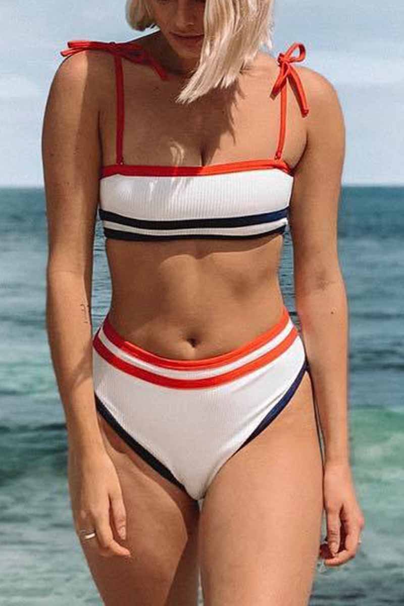 Vlovelaw Solid Color Swimsuit