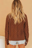 Vlovelaw Vintage Knitted Cardigan Sweater