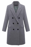 Vlovelaw Thick Solid Color Button Coat(3 Colors)