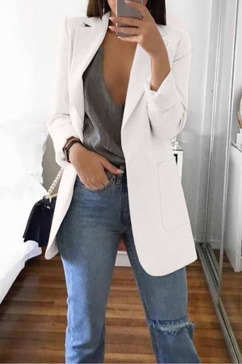 Vlovelaw Stylish Suit with Pocket Outerwear(4 Colors)