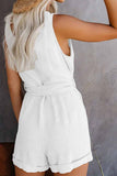 Vlovelaw Summer Leisure V-neck Bow Rompers