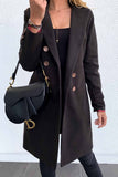 Vlovelaw Solid Color Sexy Coat With Buttons(3 Colors)