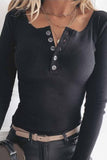 Vlovelaw Solid Color V-Neck Long-Sleeved Sweater(3 Colors)